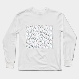 Colorful karps rainbow white Long Sleeve T-Shirt